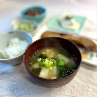 大根とワカメのお味噌汁| かっちゃん杉さん