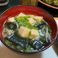 ワカメと豆腐のお味噌汁| Takeshi  Nagakiさん