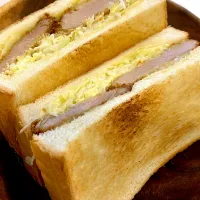 カツサンド|もちまるさん