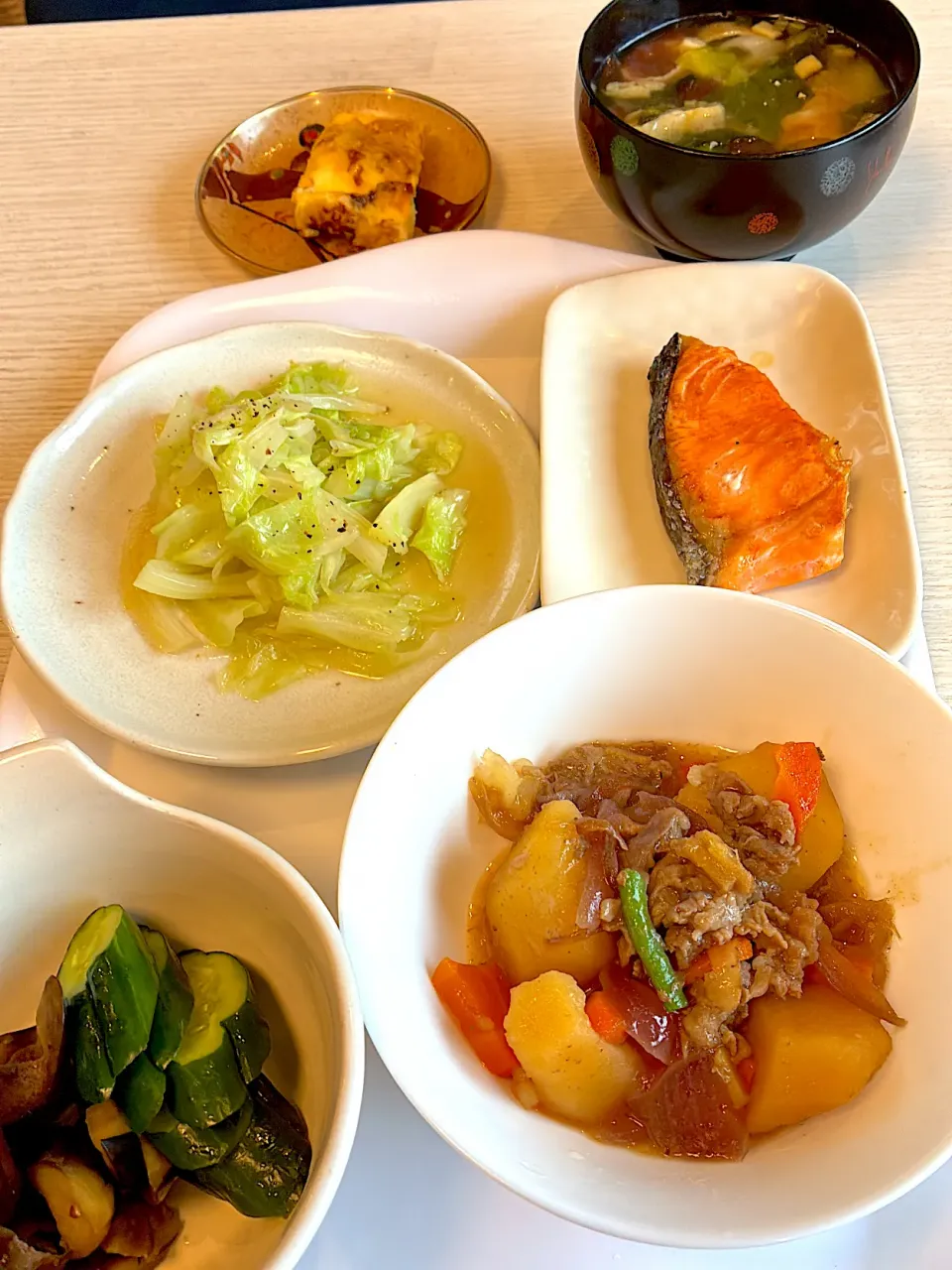 肉じゃが定食|じゅんぺいさん