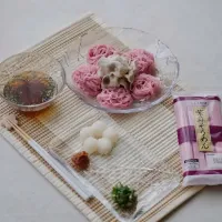 冷しゃぶ梅おろしのお素麺に♡+｡:.ﾟ|ohanaさん