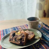 バナナブレッドでおうちcafe☕︎| さとみこさん