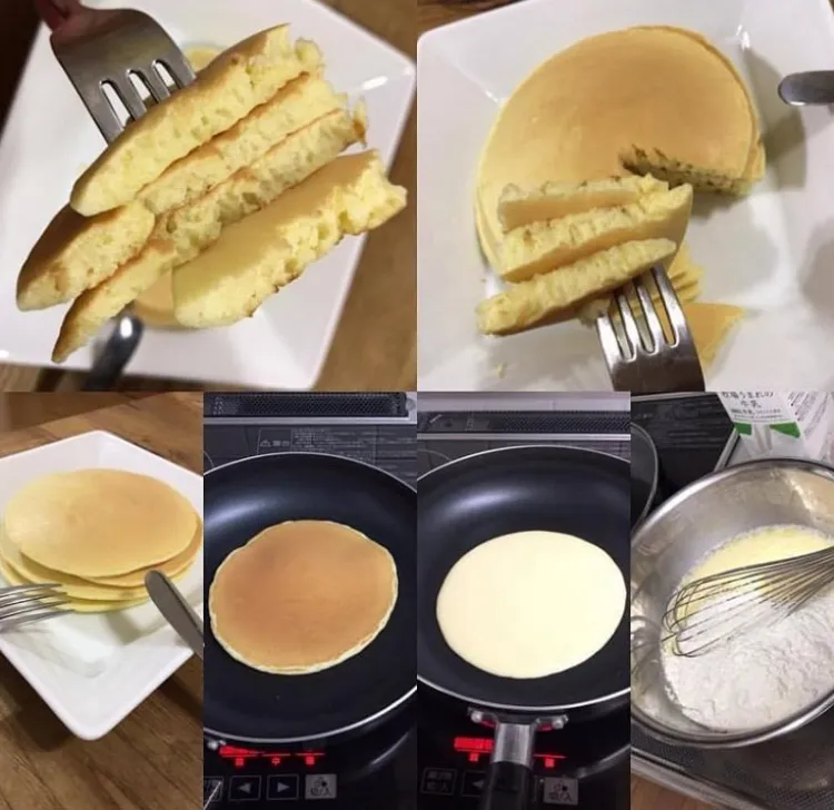 「パンケーキ.ランチ」
蜂蜜、マスカルポーネと
熱いコーヒーを添えて
昼ごはん☕️|ばくあんしゃさん