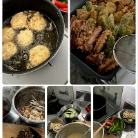 ひとり暮らし フリッター風天ぷら