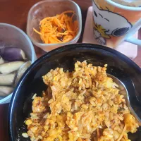 キムチ納豆炒飯|aiさん