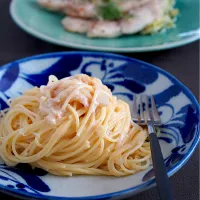 塩レモンとヨーグルトのパスタ|てつやさん