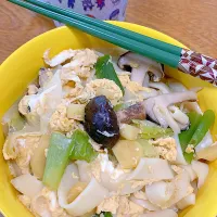 めんつゆあったか生姜🫚きしめん|デデパムさん