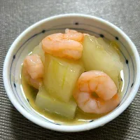 ♯エビと冬瓜の煮物|🍒ふみりん🍒さん