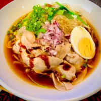 ✩.*˚野菜たっぷり醤油ラーメン| ゆきえもんさん