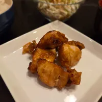 鶏むね肉の唐揚げ定食