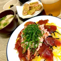 夏はビール一択晩御飯| こもず♪さん