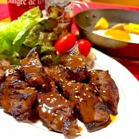 牛ハラミ焼き🐮