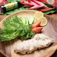 レンジで蒸し鶏 タイ風万能だれ| めいめいさん
