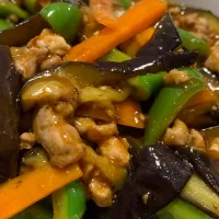 夏野菜で麻婆茄子！| お家でbar!さん