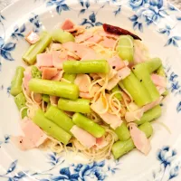 アスパラのパスタ|樋山さん
