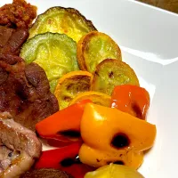 自家製野菜のグリル焼き|ひだまり農園さん