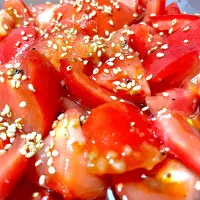 トマトのナムル|もめんさん