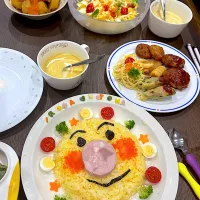 孫たち帰省 初日の晩ご飯 (8/9)|sakuramochiさん