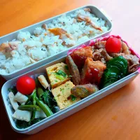 次男弁当|tamagomagomagoさん