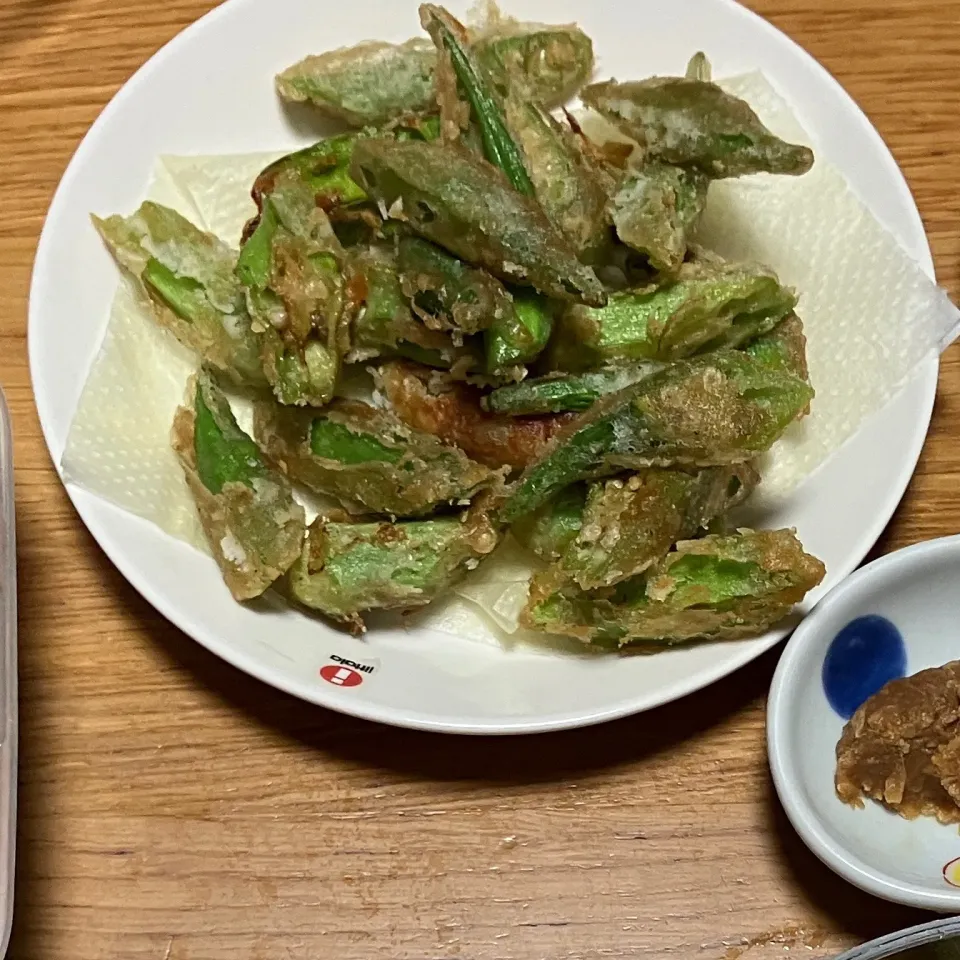 オクラの唐揚げ|Hideko  Tanakaさん