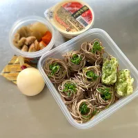 R7.8/11㈪   ·͜·♡ザルそば弁当👨🏻‍🍳| hamakoさん