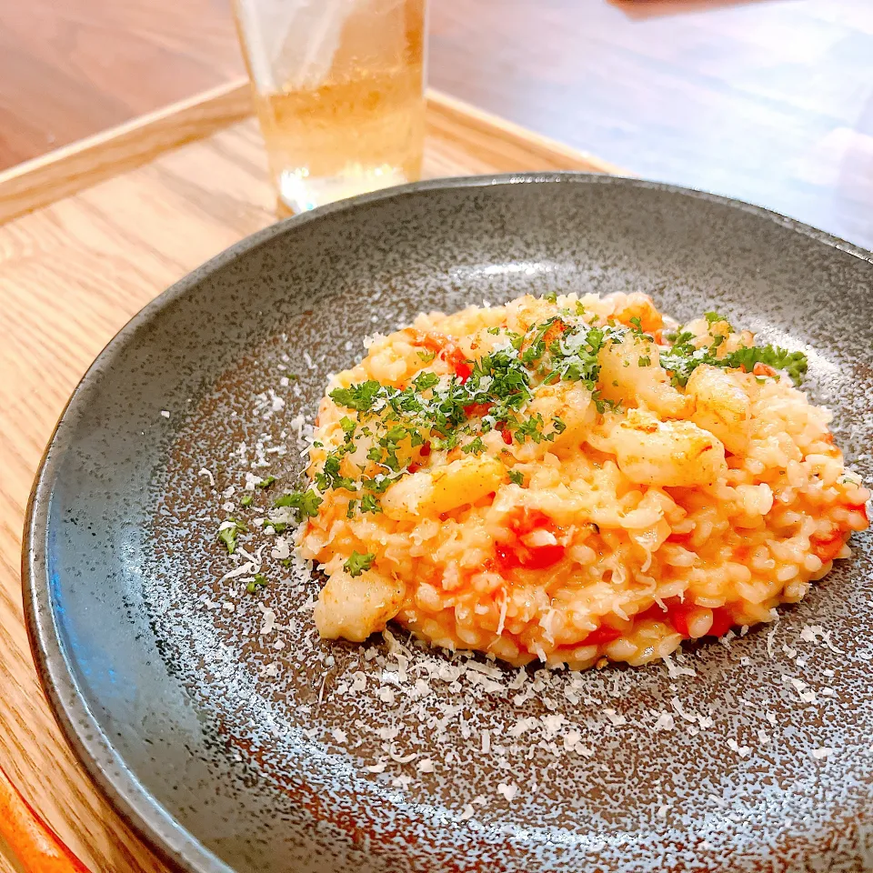 海老とトマトのリゾット|こじめろ。さん