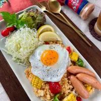 夏野菜deメキシカン風ライス