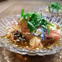 かおるさんの料理 鯖缶の二杯酢|古尾谷りかこさん