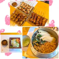 ３色釜飯ランチセット| じょうさん
