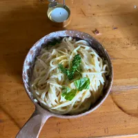 お昼のカルボナーラ| ミカさん