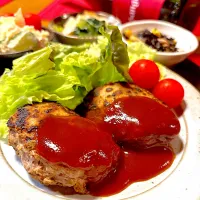ハンバーグプレート