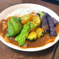 頂き物のお野菜オンリーカレー|やかんちゃんさん