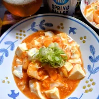 とろっとエビチリ豆腐|橘葵さん