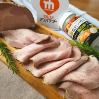 手作りロースハム生塩糀パウダー黒胡椒ブレンドで|ナオミさん