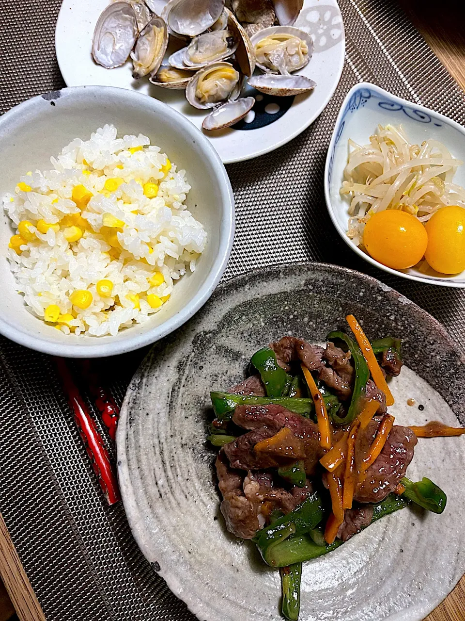 とうもろこしごはん🌽|春 来るさん