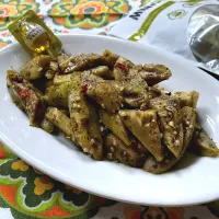 ローマの秘密の食堂風なす炒め