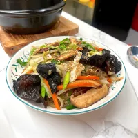 Stir fried noodles with vegetables|skyblueさん