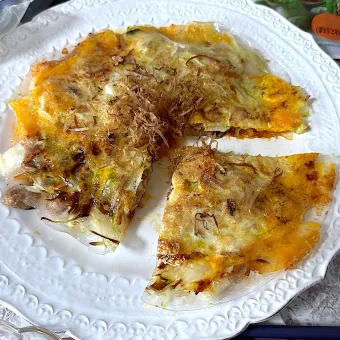 Snapdishの人気料理写真:ライスペーパーでお好み焼き風✨