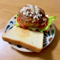 ハンバーグトーストサンド|deekay71さん