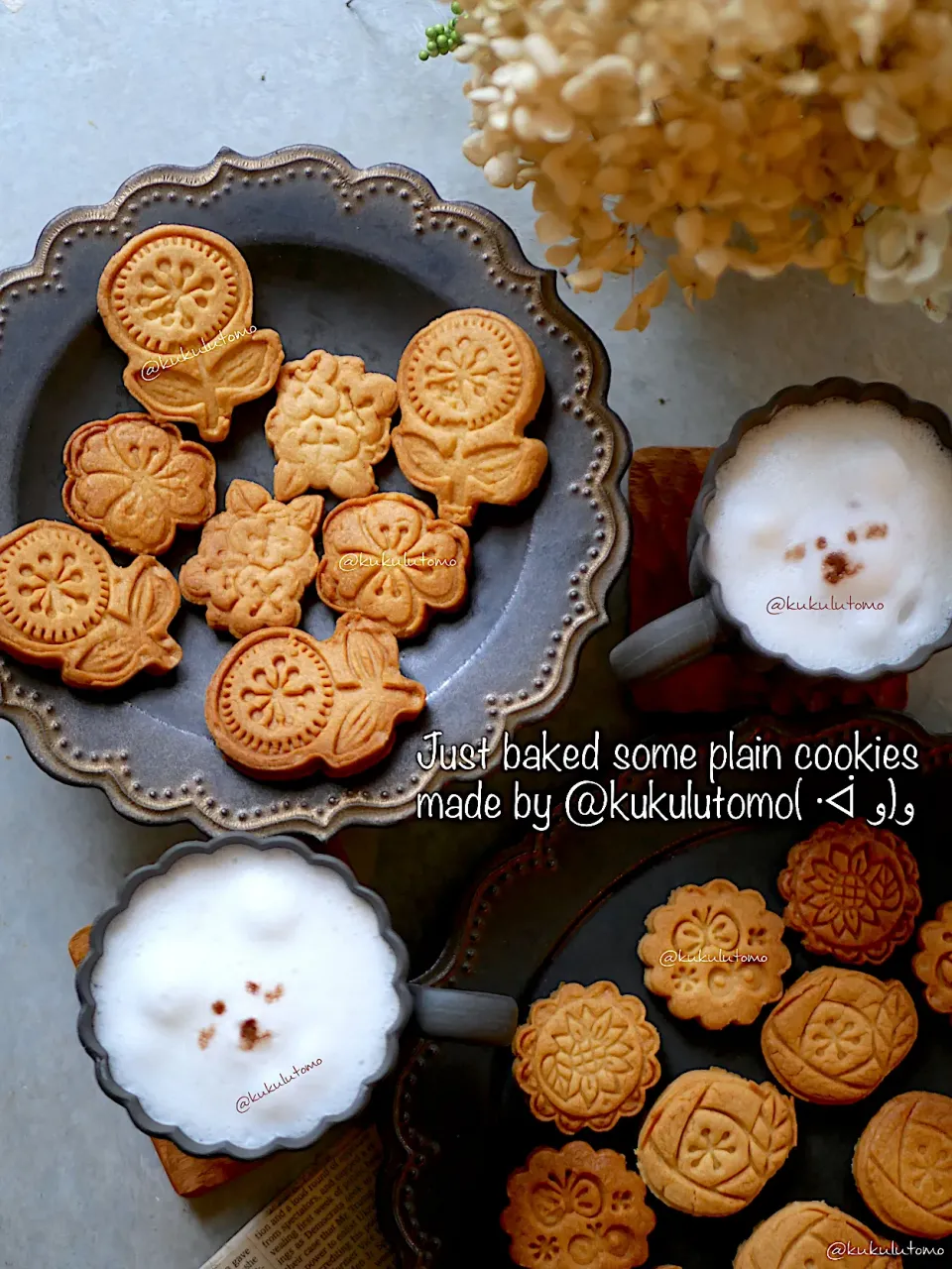 プレーンクッキー作ったよꕤ*.ﾟ|kukulutomo ❁𓎪 ⡱𓎩‎𐩢𐩺𓎪 ⡱さん