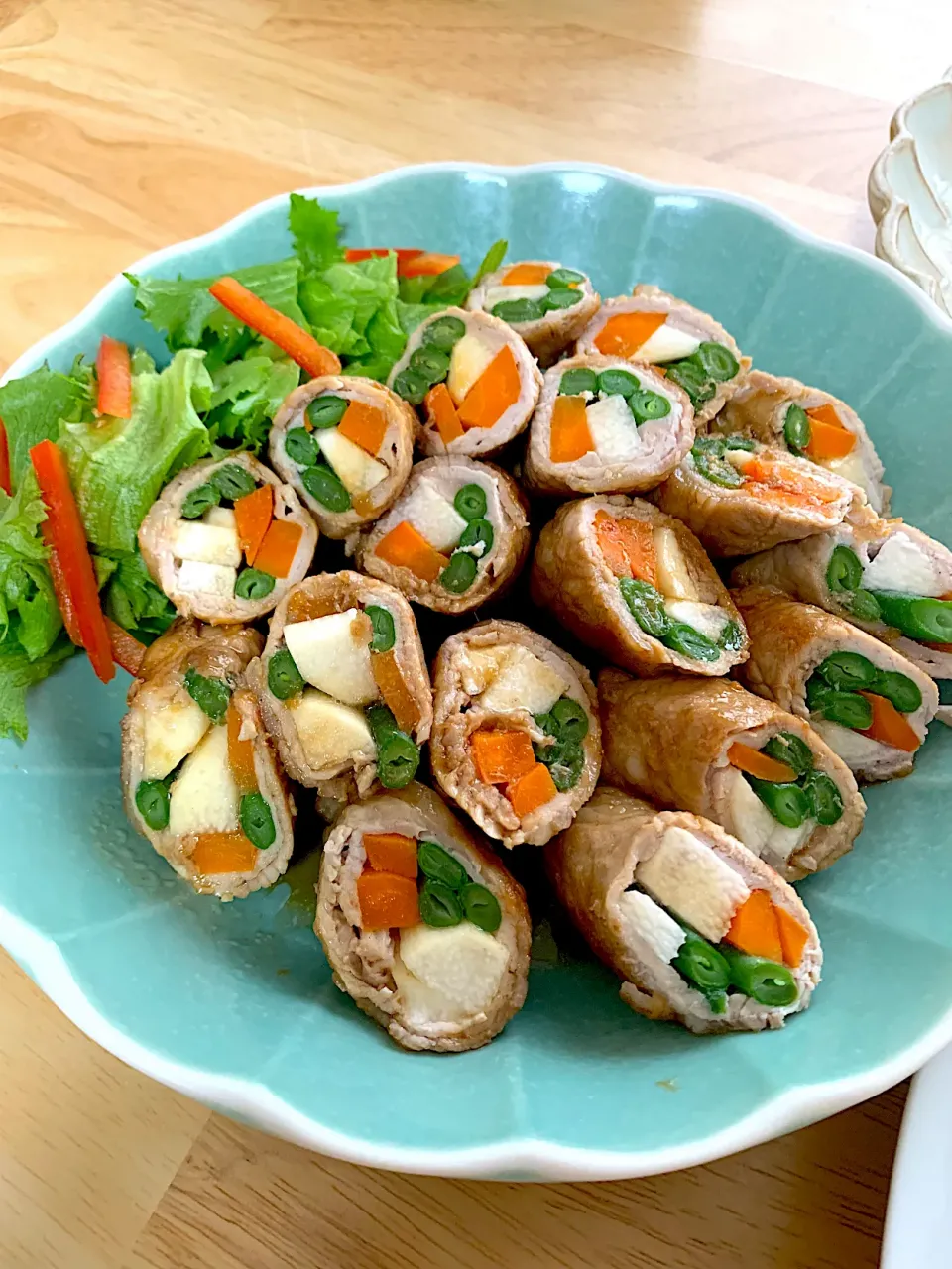 野菜の肉巻き♡|ゆきりん。さん