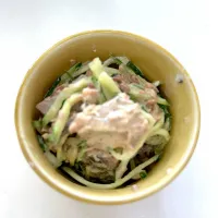 サバ水煮缶サラダ|えりさん