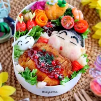 クレヨンしんちゃん弁当|あーたんさん