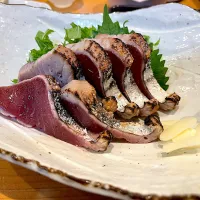 高知市、寿し処一献さんのカツオタタキ♡|まくのごはん日記さん