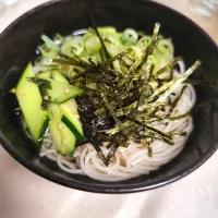白だし味の素麺