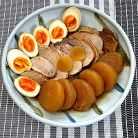 焼豚と大根の煮物| シフォンさん