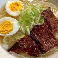 今日は冷麺