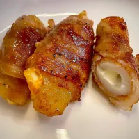 じゃがいもとチーズの豚バラ巻き&ちくわチーズの豚バラ巻き|パパ手料理さん