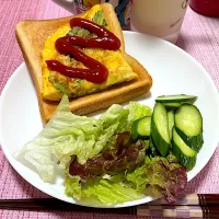 ゴーヤたまごトースト|akkoさん