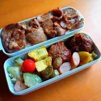 次男弁当